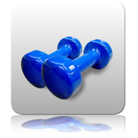 Dumbbell (Vinyl) - 3.0kg Pair